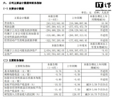 龙芯中科 2025 年上半年营收 2.44 亿元同比增长 10.90%，净亏损 2.94 亿元