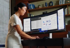 32：9 比例、49 英寸：惠普发布 Series 5 Pro 带鱼屏显示器，内置弹出式 5MP 摄像头