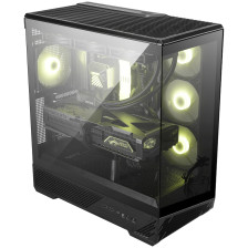 微星推出 MAG PANO 131L PZ 系列海景房 ATX 机箱，黑白双色售 399 元起