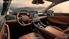 吉利第 5 代帝豪内饰公布：质感升级，全新布局 + 水晶档杆