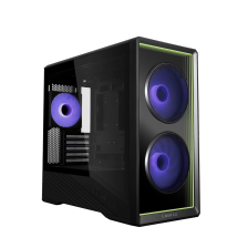 联力推出 439 元 V150 INF 紧凑型机箱：兼容 M-ATX 及背插主板，标配 3 个 ARGB 无限镜