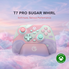 盖世小鸡推出 T7 Pro Wireless 手柄：Xbox 授权，“蜜糖漩涡”主题