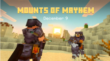 《我的世界》Mounts of Mayhem更新12月发布 多项新内容