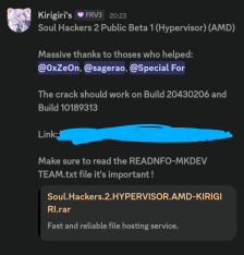 《灵魂骇客2》D加密被新人破解！但只适用于AMD