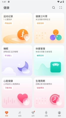 主流健康监测App分类推荐