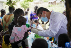 चीनी मेडिकल टीम ने दक्षिण सूडान में पहली निःशुल्क क्लिनिक सेवा दी