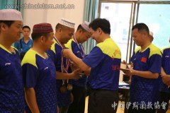 Masyarakat Islam di Shaoyang Sertai Pertandingan Pingpong