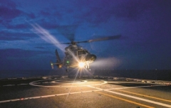 海军某支队实战化训练影像