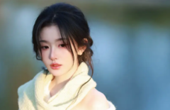 孔雪儿穿白毛衣眼神清冷忧郁 小秀香肩破碎感满满