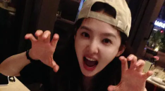 章若楠晒日常随拍灵动活泼 在美食前微笑娇憨可爱