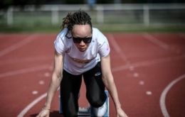 法国运动员凯塔积极备战残奥会