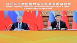 دیداری مجازی رهبران چین و روسیه در آستانه سال نوی میلادی