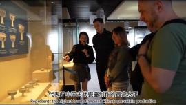 بازدید از موزه ظروف چینی آبی و سفید سلسله یوان