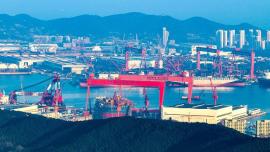 قرار گرفتن چین در جایگاه نخست صنعت کشتی سازی جهان برای چهاردهمین سال متوالی
