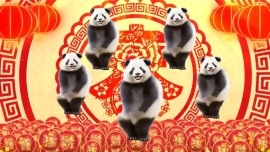 ویدئو| با پاندای تولید شده توسط هوش مصنوعی در سال نوی چینی برقصید