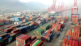 رشد 8.7 درصدی تجارت کالا در چین از ژانویه تا فوریه