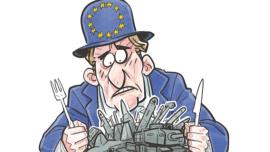 کاریکاتور| اروپا خسته از جنگ اوکراین!