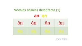 Puro Chino: Las vocales nasales (1) an, en