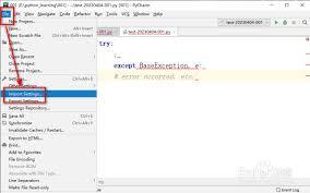 PyCharm如何导入配置文件