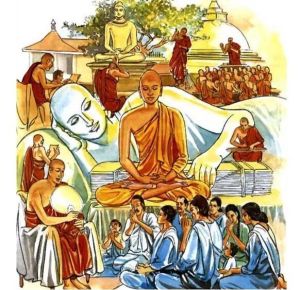 国王和大臣证得圣果的前后经历