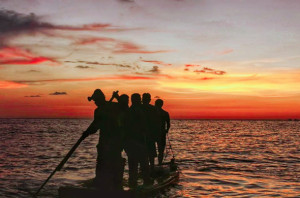 儋州龙门激浪：吹海风、看夕阳，把浪漫装进口袋里