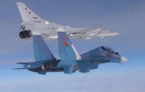 俄罗斯战机在白俄罗斯边境巡逻飞行