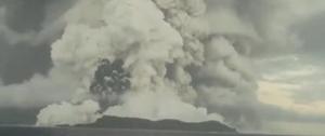 汤加海底火山再喷发 多个太平洋岛国受波及