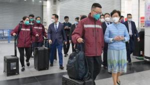 内地支援香港抗疫流行病学专家组抵达香港