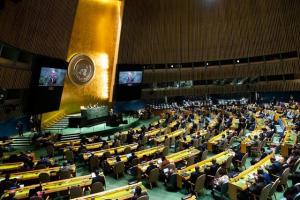 联合国讨论限制“五常”行使否决权 美承认针对俄