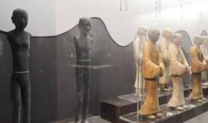 汉文帝霸陵出土文物首次向公众展出