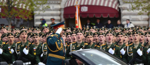 俄罗斯举行纪念卫国战争胜利77周年红场阅兵