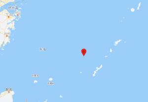 中国东海附近发生5.4级左右地震