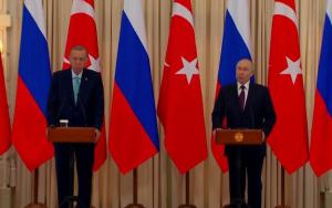 俄土总统会晤讨论双边关系及国际热点问题