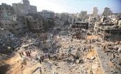 以军向加沙地带投掷传单 要求拉法东部民众撤离