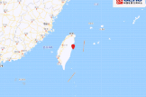 中国台湾附近发生4.5级左右地震