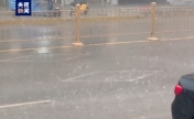 青海门源发布暴雨红色预警 强降雨致部分房屋受损