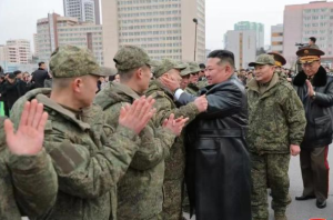 金正恩：赴俄工兵出色完成战斗任务