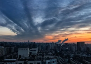 【晨图】雪后朝霞，32种红