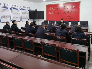陕西定边县拘留所多措并举保障“冬春行动”收拘工作