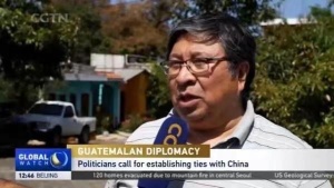 Guatemala, Tek Çin ilkesini tanıma konusunda halkının sesine kulak vermeli