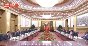 Xi Jinping, Benin Cumhurbaşkanı Patrice Talon'la görüştü