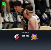 开拓者132-116轻取湖人 詹姆斯独木难支