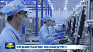 优质服务供给不断增加 服务业实现较快增长