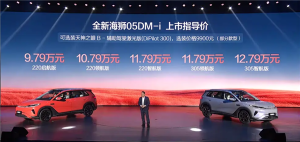 全新比亚迪海狮05上市 双车型同步登场