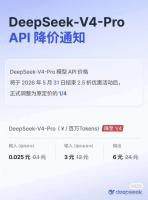 DeepSeek宣布：永久降价 创全球大模型价格新低