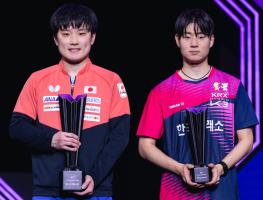 国际乒联2026年第33周世界排名 国乒领跑四项第一