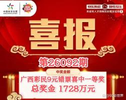 彩民花9元中1728万捐出20万 错票造就奇迹