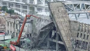 湖北一火车站正式拆除 为高铁建设让路