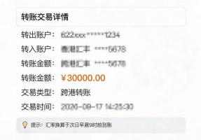 男子扮港人骗8000饭钱后失联 伪造转账截图行骗