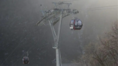 国家高山滑雪中心启动缆车运行压力测试